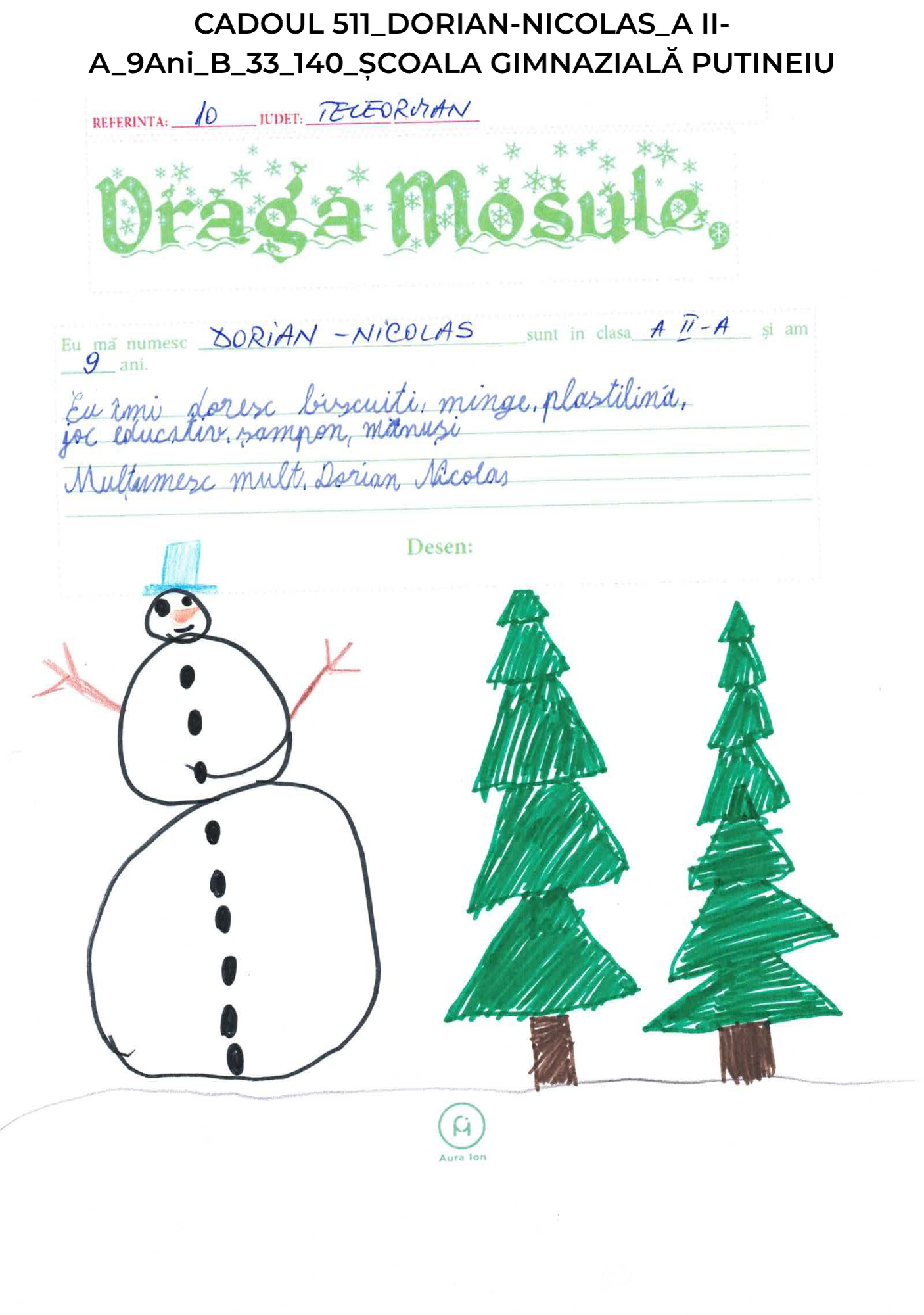 CADOUL 511_DORIAN-NICOLAS_A II-A_9Ani_B_33_140