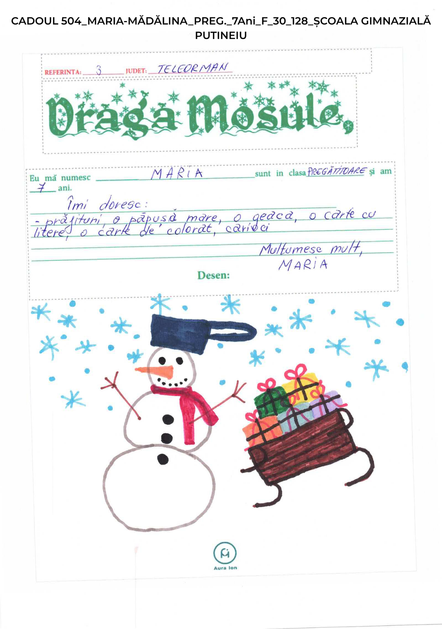 CADOUL 504_MARIA-MĂDĂLINA_PREG._7Ani_F_30_128