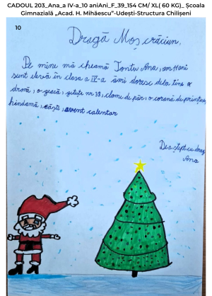 CADOUL 203_Ana_a IV-a_10 aniAni_F_39_154 CM/ XL( 60 KG)