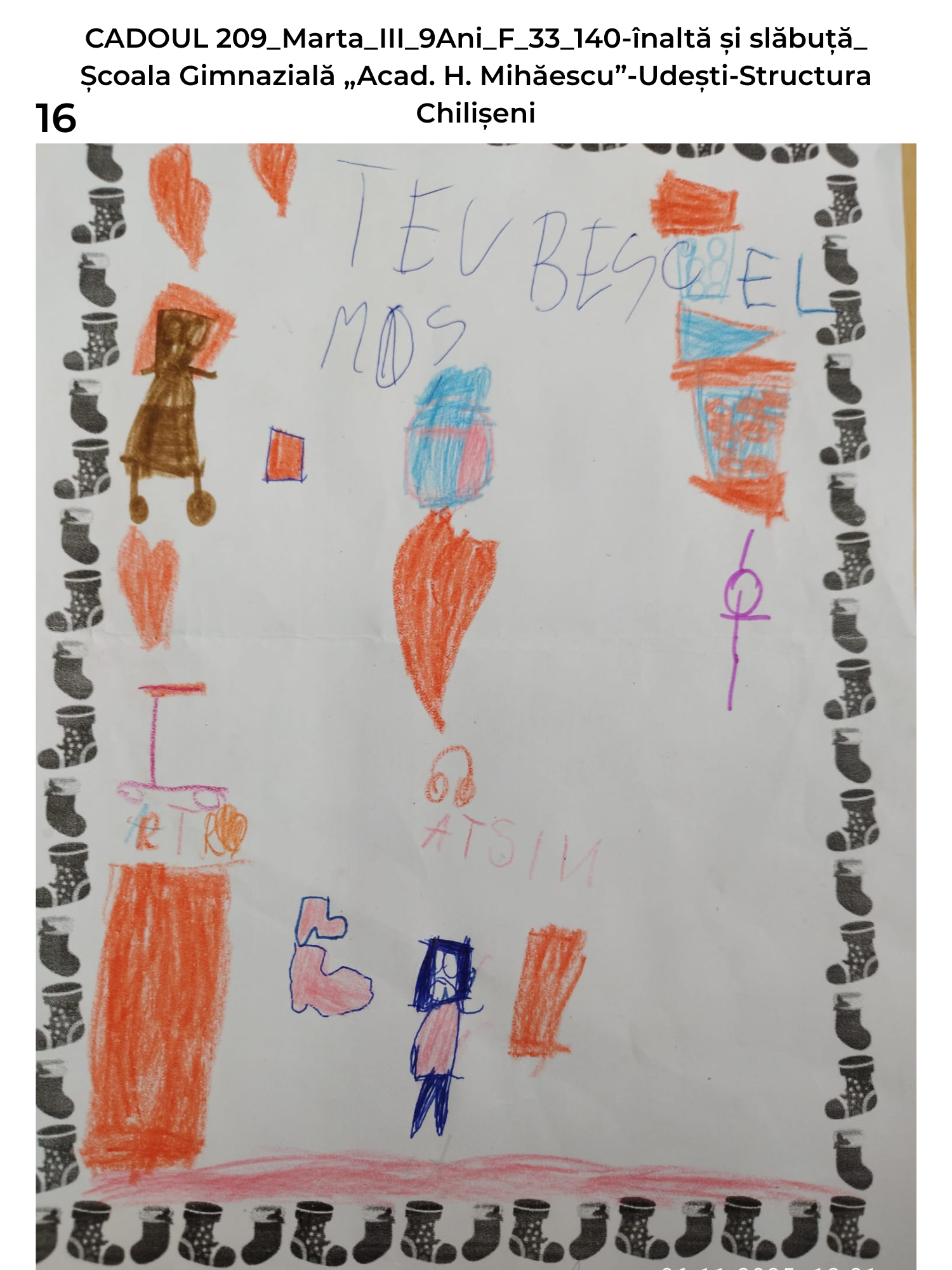 CADOUL 209_Marta_III_9Ani_F_33_140-înaltă și slăbuță