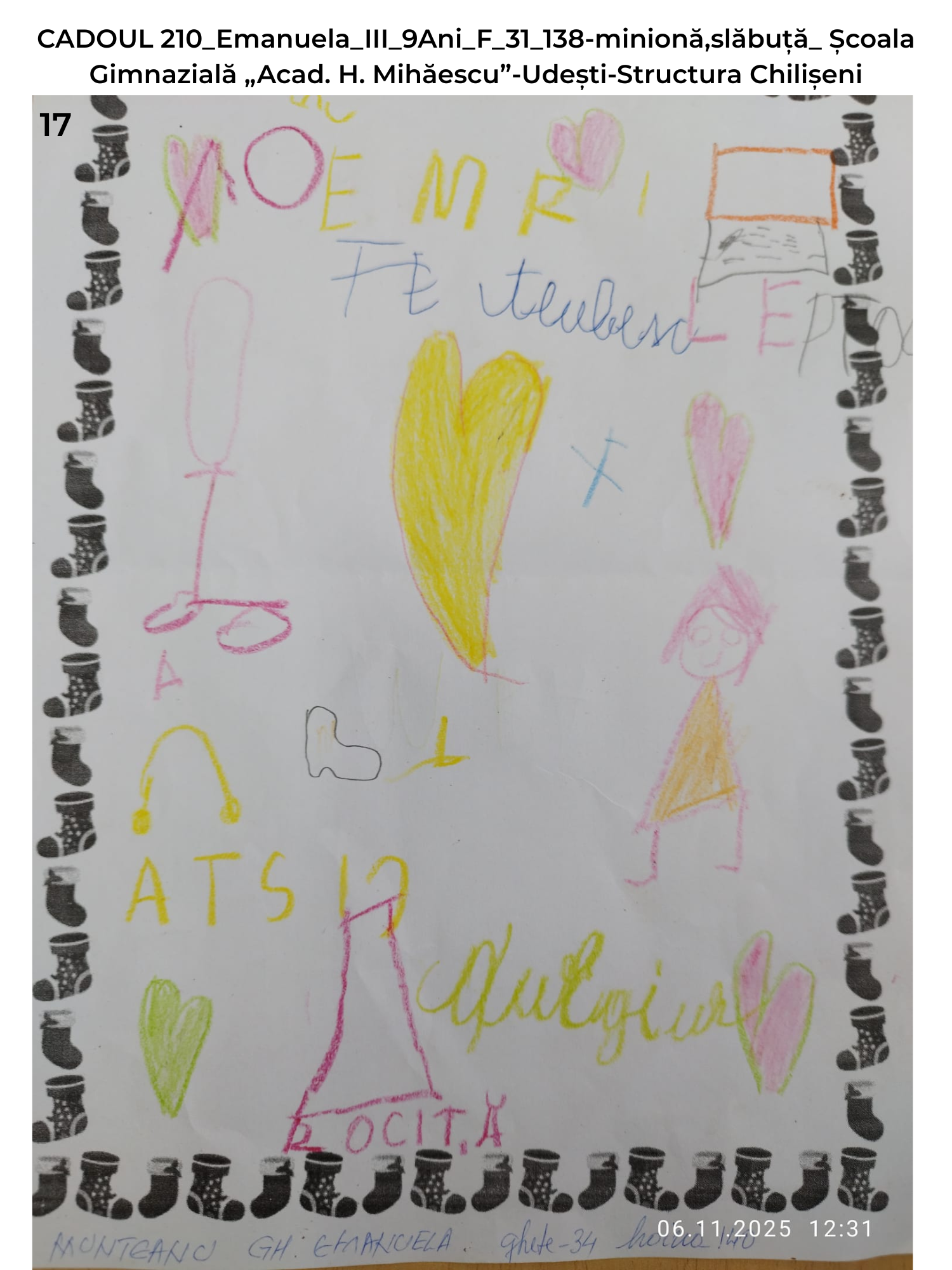 CADOUL 210_Emanuela_III_9Ani_F_31_138-minionă,slăbuță