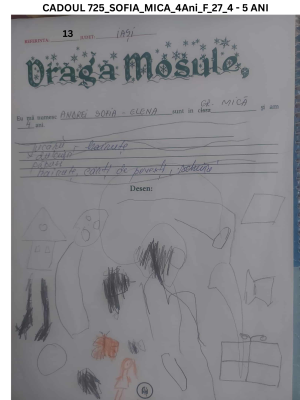 CADOUL 725_SOFIA_GRUPA MICA_4Ani_F_27_4 - 5 ANI