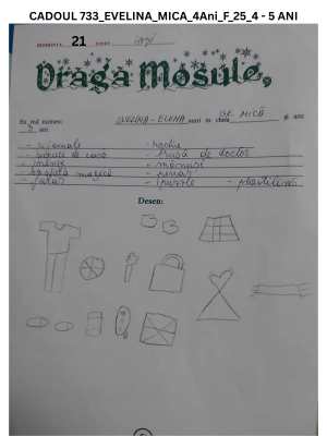 CADOUL 733_EVELINA_GRUPA MICA_4Ani_F_25_4 - 5 ANI