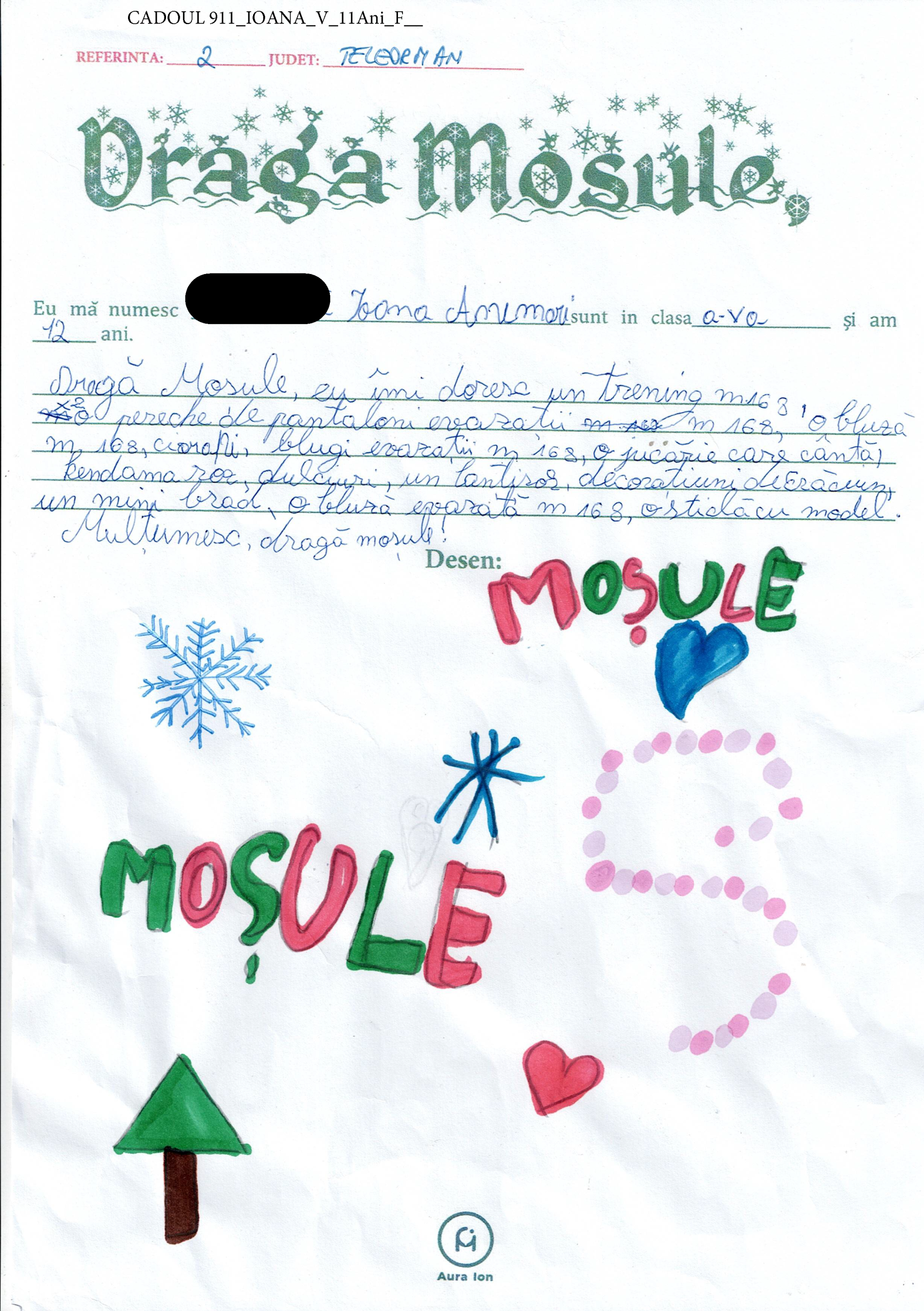 CADOUL 911_IOANA_V_11Ani_F__