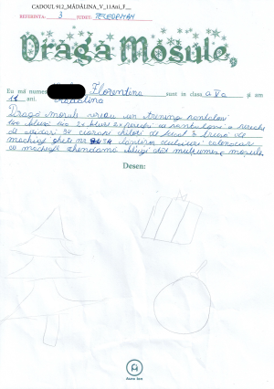 CADOUL 912_MĂDĂLINA_V_11Ani_F__